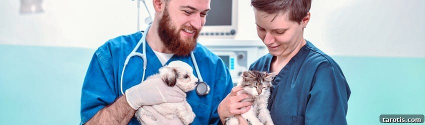 Discover Your Ideal Career Path Using Numerology Guidance 7 vets-holding-puppy-and-kitten