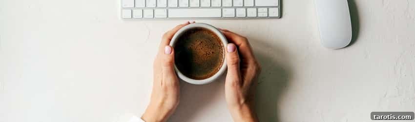 Spring 2021 Career Outlook: What to Expect and How to Prepare 3 hands on desk holding a coffee cup
