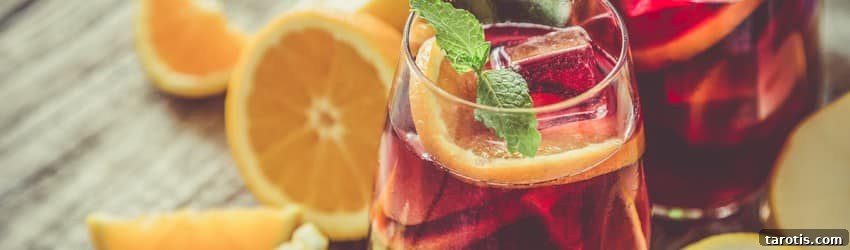 New Year’s Eve Cocktails Matched to Your Zodiac Sign 5 sangria