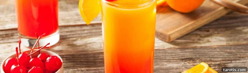 New Year’s Eve Cocktails Matched to Your Zodiac Sign 6 tequila-sunrise